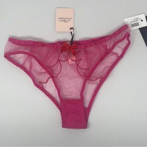 Agent Provocateur Lorna Hot Pink Brief NWT
